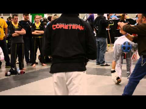 Matt Hogan vs. Nick Cain - Men's Sparring Run-Offs - SMAC Internationals 2015