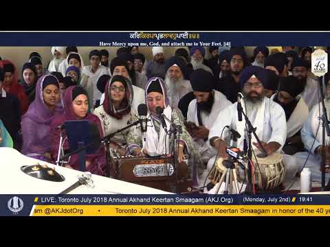 025 Toronto July 2018 - Monday Evening - Bibi Gurbakhsh Kaur Jee Ludhiana