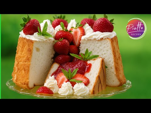 Angel Food Cake Recipe | American Cake Recipe