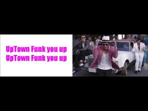 Mark Ronson ft. Bruno Mars - UpTown Funk (lyrics)
