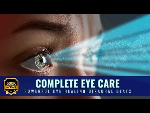 "Perfect Vision Try 57 Mins" Eyesight Healing Frequency | Heal Optic Nerve Damage | 528Hz Music