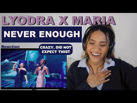 LYODRA X MARIA - NEVER ENOUGH - (Loren Allred) | Indonesian Idol 2020 | REACTION!!