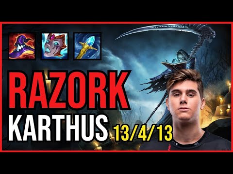 RAZORK - KARTHUS vs LILLIA Jungle - EUW Challenger - Patch 11.4