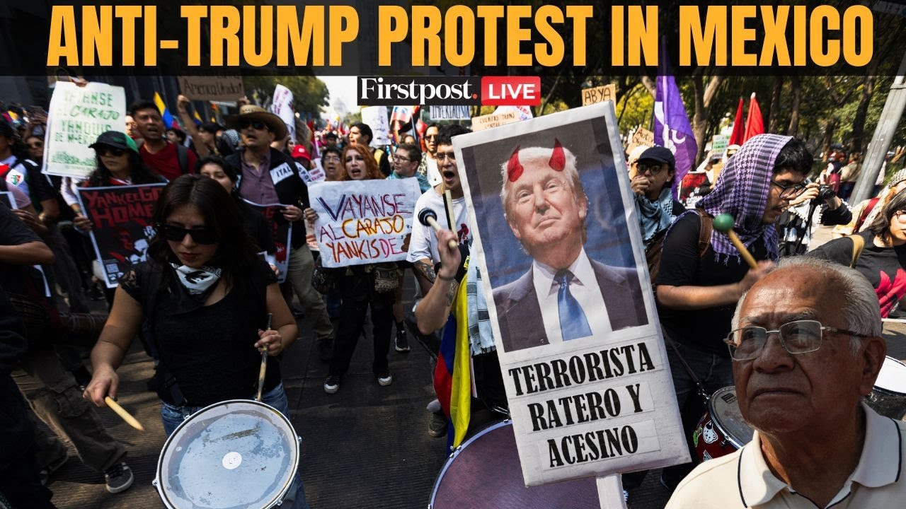 LIVE: Anti-Trump Protest in Mexico City After U.S. Seizure of Nicolás Maduro | N18G