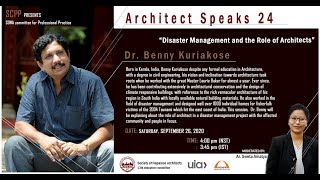 Architect Speaks 24 - Dr. Benny Kuriakose 