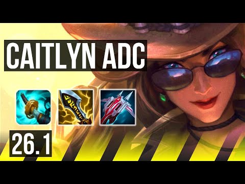 CAITLYN & Karma vs APHELIOS & Thresh (ADC) | EUW Grandmaster | 26.1