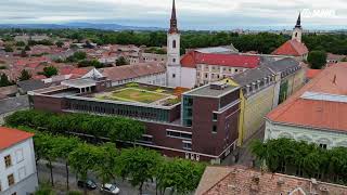 Esztergomban bezöldült egy iskolatető