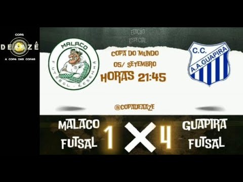 FUTSAL / COPA DEAAZÊ edição Copa do Mundo/ MALACO FS x GUAPIRA FS/ JOGO COMPLETO ⚽🔥 #futsalskills
