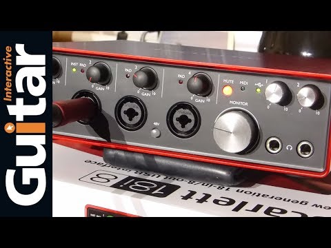 Focusrite Scarlett 18i8 2nd Gen USB Audio Interface 2016 - 2018 - Red / Black image 9