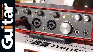 Video thumbnail for Focusrite Scarlett 18i8 2nd Gen | Review by Guitar Interactive Magazine