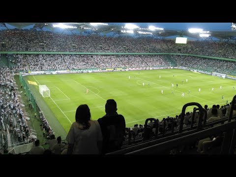 "Legia CWKS" - Nowa pieśń kibiców Legii Warszawa | Legia Warszawa 6:0 IFK Marienhamn