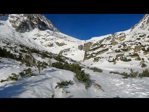 Vodopád skok v zime / Winter in the High Tatras / GoPro Hero 10 / 4K