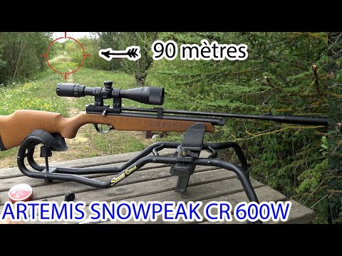 Artemis CR 600W  à 90 mètres avec 10 Joules