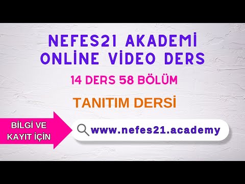 Nefes21 Akademi Online video ders
