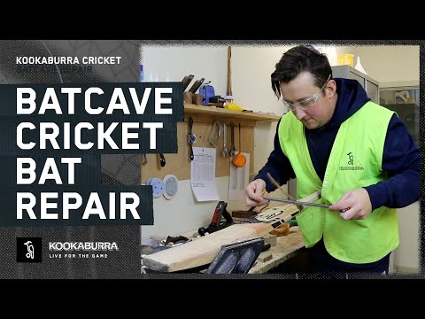 Repairing Nathan McSweeney's Cricket Bat | Kookaburra Cricket Bat Repair Ep. 2