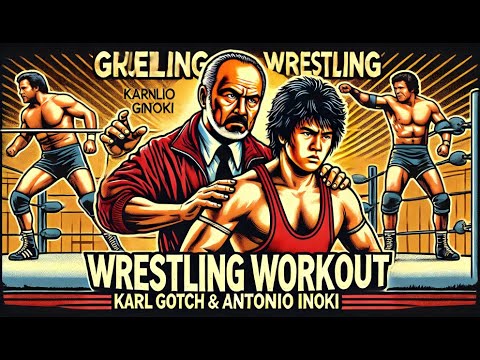 Karl Gotch’s Intense 22-Minute Training Session with Antonio Inoki | Legendary Wrestling Workout