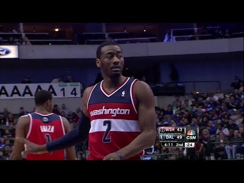 John Wall Full Highlights at Dallas Mavericks - 14 Points 10 Assists (2013.11.12)