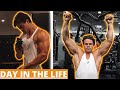DAY IN THE LIFE // ASSAULTING THE UPPER CHEST AND LATS!