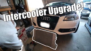 Upgrading the Intercooler in our A3 8P