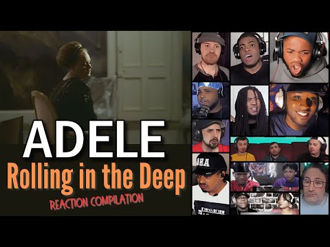 REACTION COMPILATION | Adele - Rolling in the Deep | Reaction Mashup