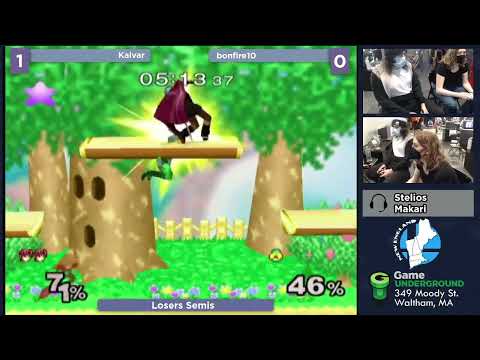 GUMI SSBM - Kalvar (Marth) vs. bonfire10 (Sheik) - Melee LSF