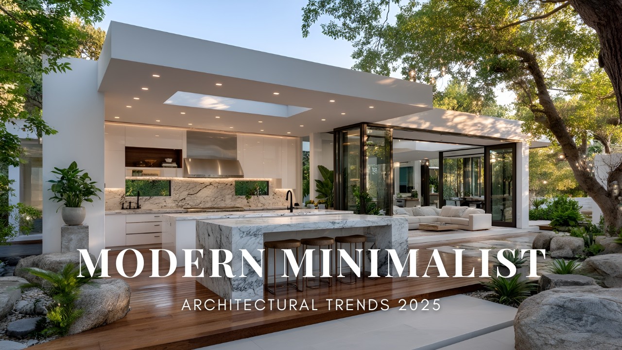 Architectural Trends 2025: 25 Modern Minimalist House Ideas for Luxurious Living