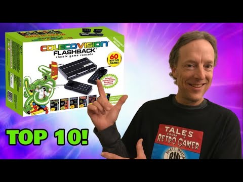 TOP 10 Best ColecoVision Flashback Games - Brett Weiss