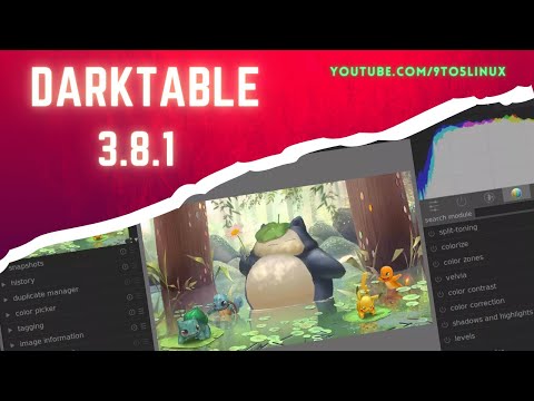 Getting Started With Darktable 3.8.1 | Darktable Install #01 | Faster Heal Tool | New Noise Profiles