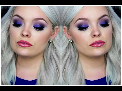 Smokey Purple Drugstore Makeup for Prom!