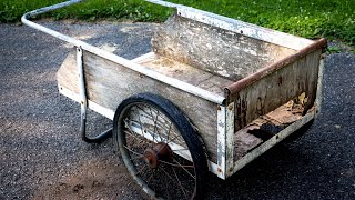 Restoring a Rotten Garden Cart