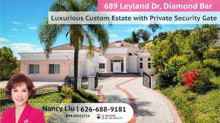 New Listing in Diamond Bar by Local Realtor Nancy Liu | 689 Leyland Drive, Diamond Bar, CA 91765
