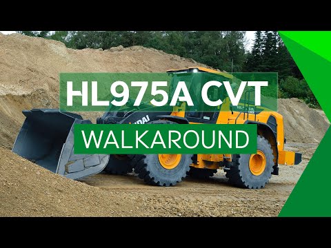 Hyundai HL975A CVT, frontal loader