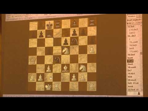 G1 9.4.  IM Vojtěch PLÁT   - GM  Bogdan  LALIĆ 1 - 0