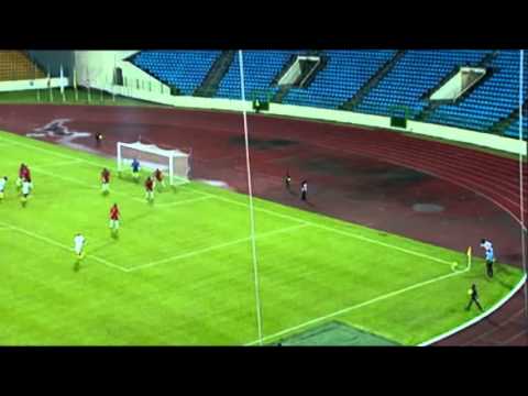 Felipe Ovono Ovono Portero de la seleccion nacional de futbol de Guine