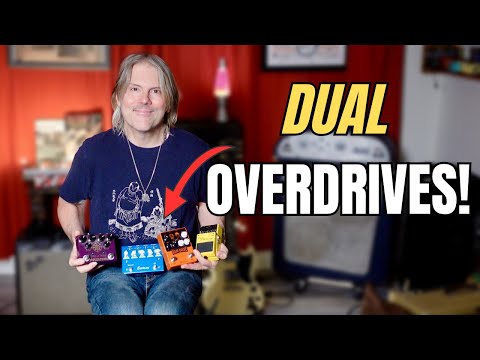 My Top 4 DUAL Overdrive Pedals: Why & How I Use Them! #guitarpedals #overdrive #guitartone