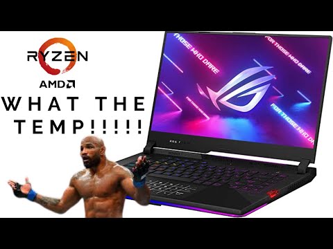 Asus Scar 15 2021 Review  Back light bleed and Max Temperatures