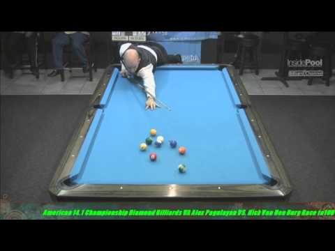 2015 American 14 1 Alex Pagulayan VS  Nick Van Den Berg