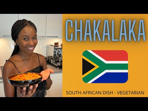 BEST EVER CHAKALAKA RECIPE | South African dish #chakalaka #vegetarian #foodie #southafrica