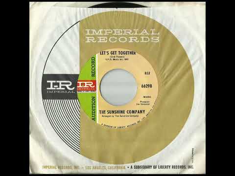 The SUNSHINE COMPANY - Let's Get Together (1968) [promo 45rpm, mono]