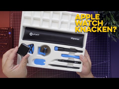 iFixit iOpener Kit ausprobiert - kann man damit die Apple Watch öffnen?