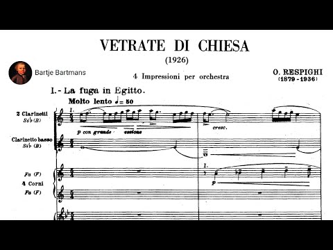Ottorino Respighi - Vetrate di Chiesa (Church Windows) (1926)