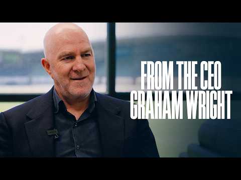 From the CEO | Graham Wright provides a Club update