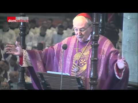 Farewell sermon by Cardinal Meisner
