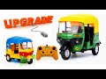 CNG Auto Rickshaw Upgrade How To Make Remote Control CNG Auto Rickshaw Restoration Auto Rickshaw