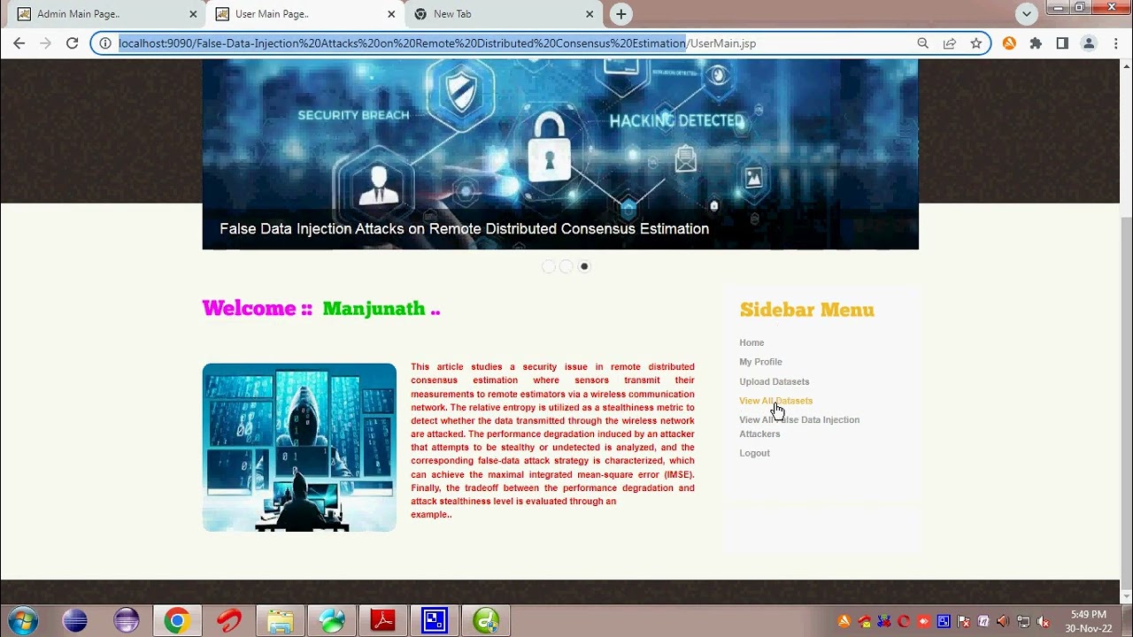 False Data Injection Attacks on Remote Distributed Consensus Estimation