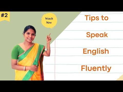 TIPS TO SPEAK ENGLISH FLUENTLY |Learn Spoken English Through kakkan 