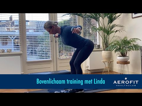Bovenlichaam training met Linda