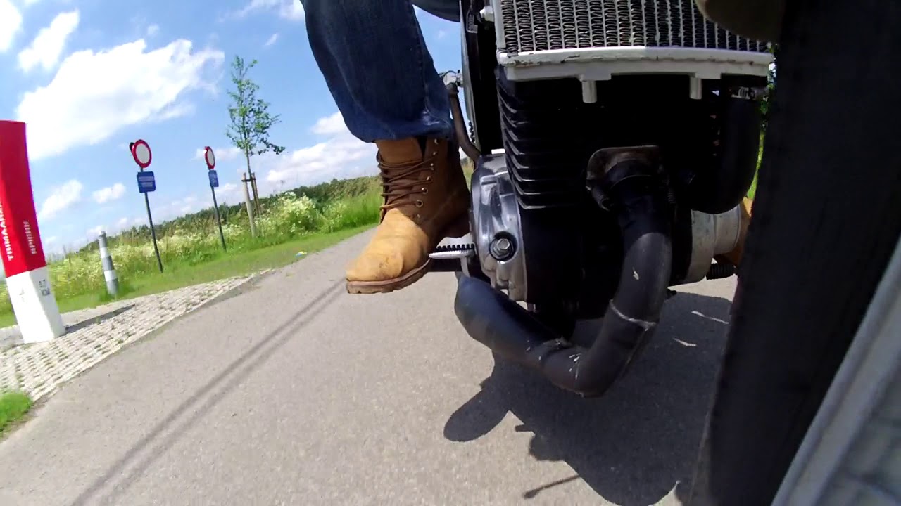 LB125. Laverda lb / zundapp ks 125cc test ride.