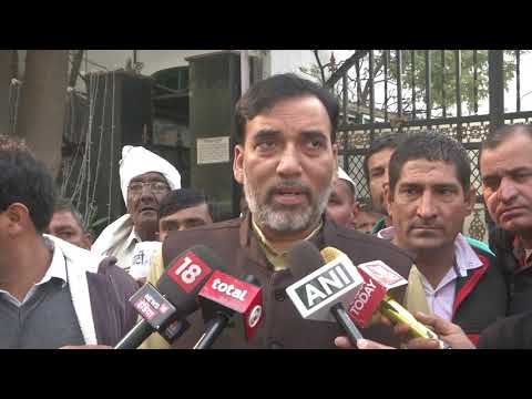 AAP Leader Gopal Rai Briefs Media on National Executive Meeting to be Held at FlagStaff Road