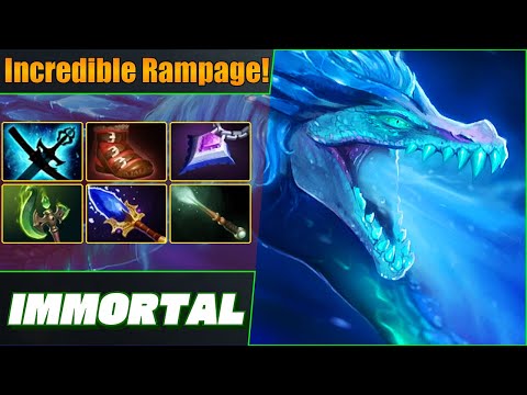 Immortal Winter Wyvern Mid ⚡ Mad Rampage! Dota 2 DotaPulse Highlights Gameplay